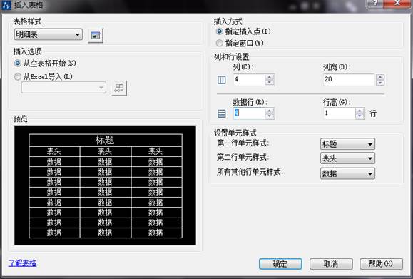 表格的創(chuàng)建、調(diào)整與文字的編輯