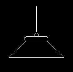 怎么用CAD畫一個(gè)吊燈