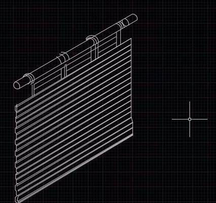 CAD卷簾門(mén)的繪制方法