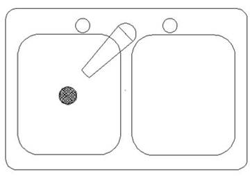 CAD如何畫(huà)洗菜盆