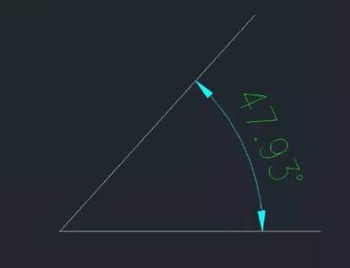 CAD的角度標注如何由XX.XX°改為XX°XX′XX″？