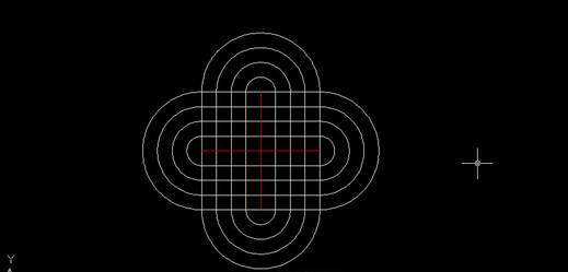 CAD怎么快捷繪制中國(guó)結(jié)效果的圖形