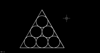 用CAD在正三角形中畫六個(gè)相切的等徑圓.png