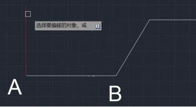 CAD如何通過兩點確定偏移距離？