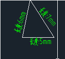 CAD如何繪制一個(gè)簡單地三角形？