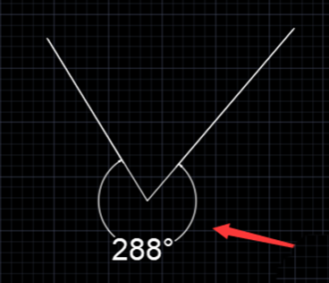 CAD如何標注鈍角度數(shù)？